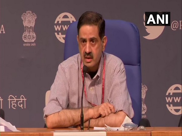 Indian Council of Medical Research Director-General Balram Bhargava addressing a press conference in New Delhi on Sunday.
