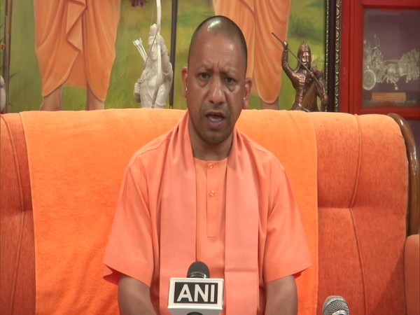Uttar Pradesh Chief Minister Yogi Adityanath speaking to ANI on Sunday. Photo/ANI