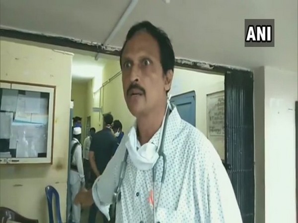 Dr Sudhakar Rao, an anaesthetist at Narsipatnam Area Hospital in Visakhapatnam. Photo/ANI