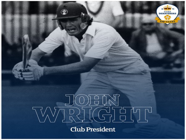 John Wright (Photo/ Derbyshore CCC Twitter) 