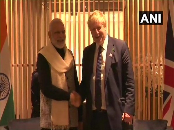 Prime Minister Modi with Prime Minister Johnson (File Photo)