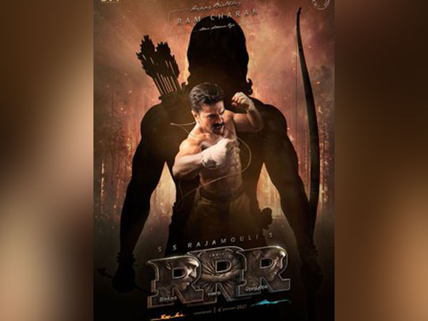 First look of Ram Charan from 'RRR' (Image Source: Twitter)