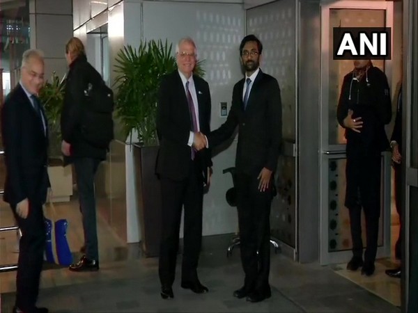 Josep Borrell Fontelles, High Representative of the European Union for Foreign Affairs and Security Policy arrives in India.