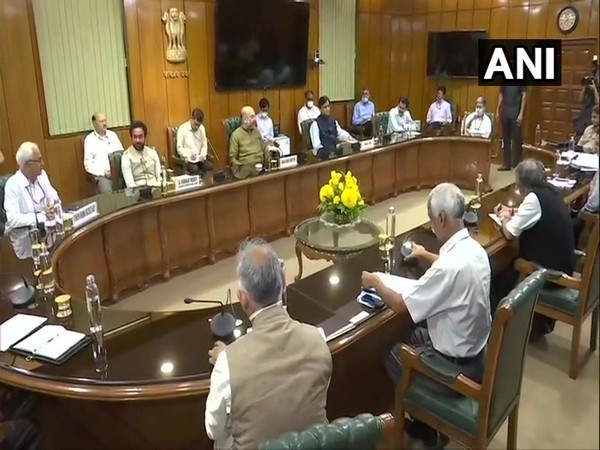 Union Home Minister Amit Shah holding a high-level meeting in New Delhi on Saturday.