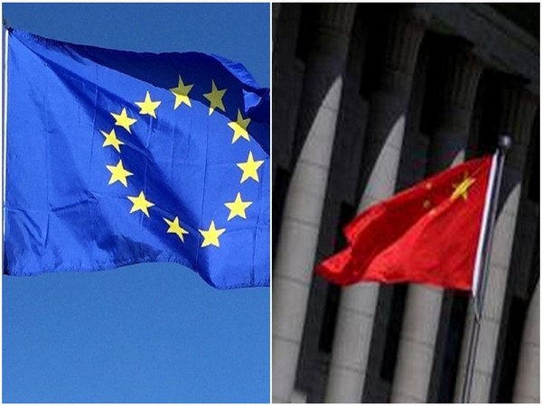 EU China flags