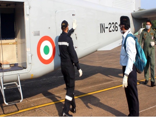 Samples carried by Indian Navy Dornier on Tuesday