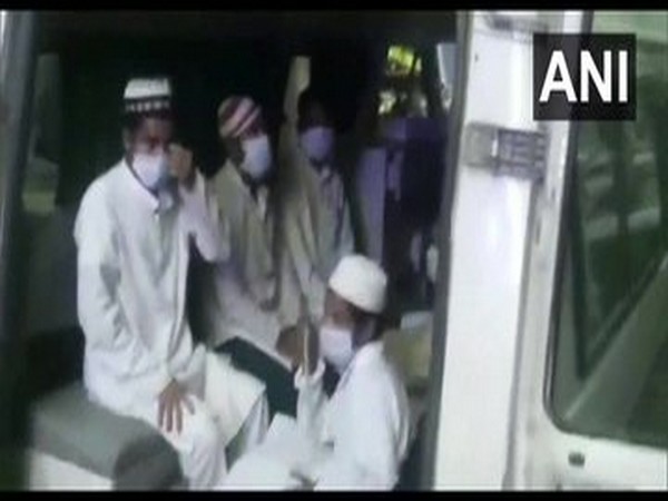 people who had attended the Tablighi Jamaat congregation at Nizamuddin Markaz in Delhi were picked from a mosque in Moradabad (Photo/ANI)