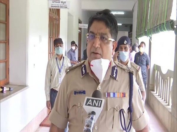 Bengaluru Police Commissioner Bhaskar Rao speaking to ANI on Thursday. Photo/ANI