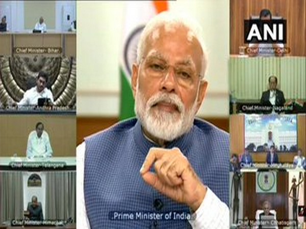 Prime Minister Narendra Modi held a meeting with Chief Ministers via video conferencing.