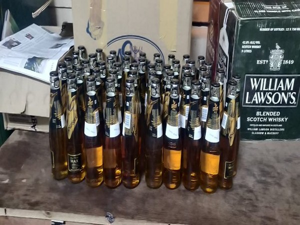 CCB Bengaluru arrested two persons for possession of illicit liquor. [Photo/ANI]