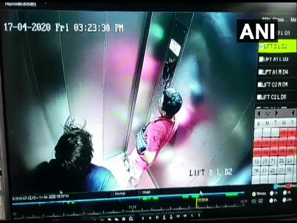 Mangaluru Police have registered a case against two foreign nationals for allegedly spitting in the lift of their apartment building on Friday.