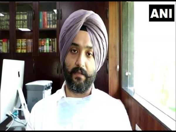 Gurkaran Singh, SP Narsinghpur speaking to reporters on Tuesday. Photo/ANI