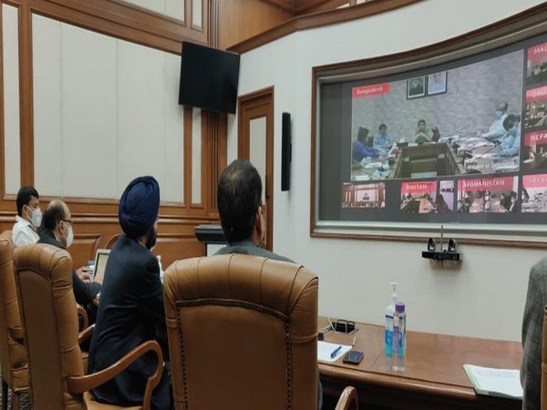 All SAARC  countries, except Pakistan, participated in the video conference said Ministry of External Affairs (MEA) in a statement.