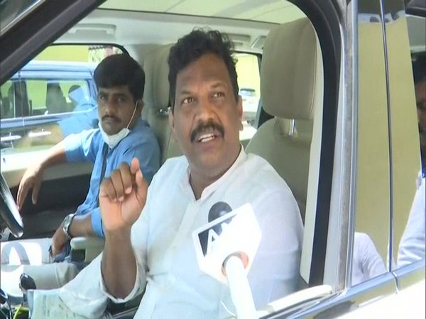 Goa Minister Michael Lobo speaking to reporters on Wednesday. Photo/ANI