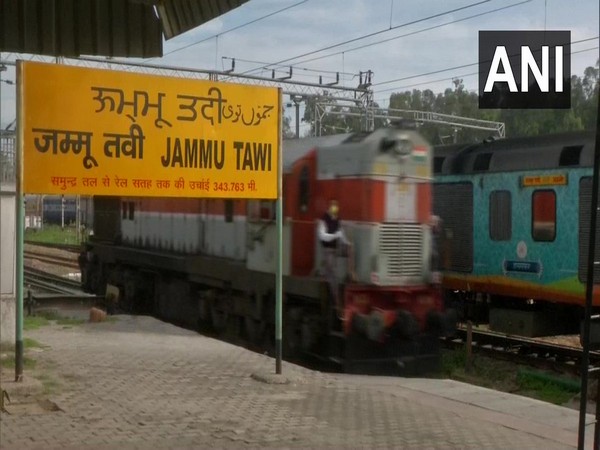 Parcel train arrives from Delhi to Jammu on Friday