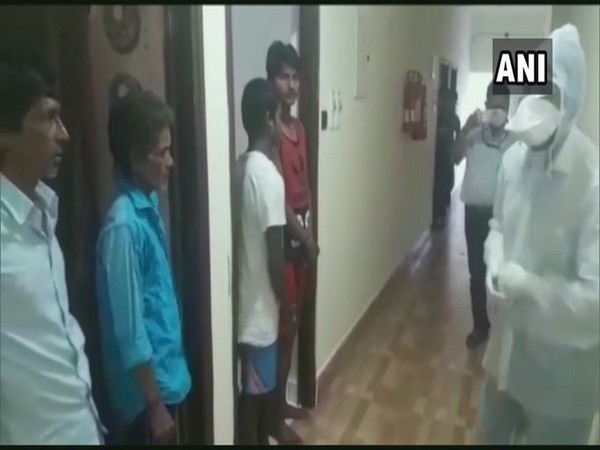  A team of psychologists visited people at three quarantine facilities in Asansol on Friday.