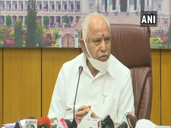 Karnataka Chief Minister BS Yediyurappa during a press conference in Bengaluru on Saturday.
