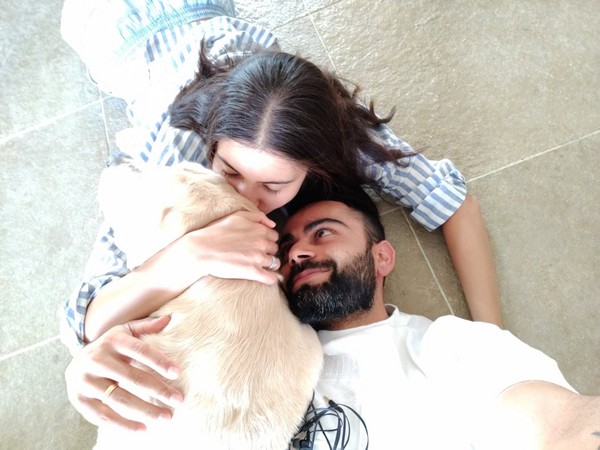 Virat Kohli with Anushka Sharma (Photo/ Virat Kohli Twitter) 