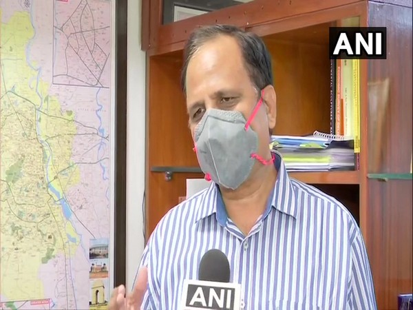 Delhi Health Minister Satyendar Jain (File Photo/ANI)