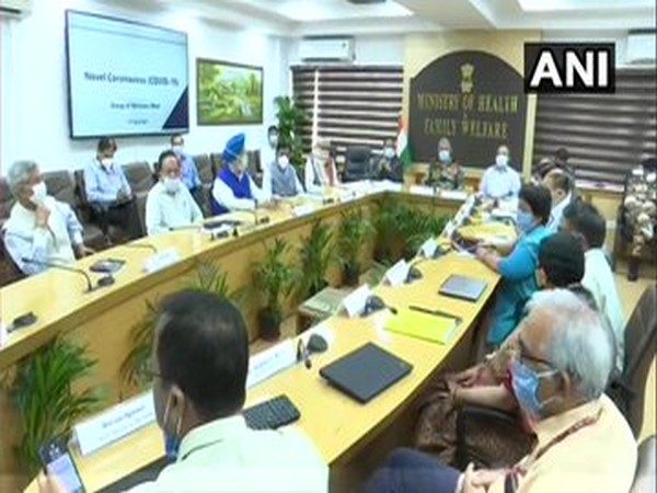A Union Group of Ministers meeting is underway at Nirman Bhawan in Delhi. Photo/ANI