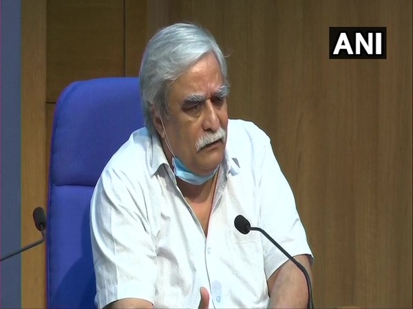 Dr Raman R Gangakhedkar, head scientist, ICMR, during daily media briefing in New Delhi on Friday. Photo/ANI