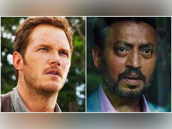 Chris Pratt, Irrfan Khan (Image source: Twitter)