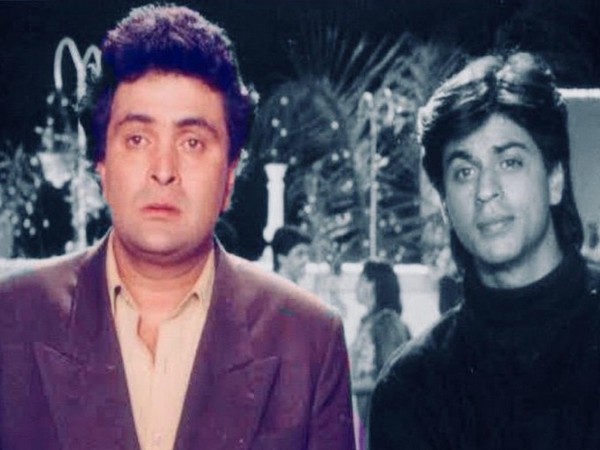 Actors Rishi Kapoor and Shah Rukh Khan (Image source: Twitter)
