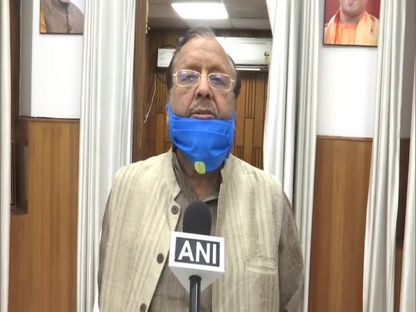 Uttar Pradesh Parliamentary Affairs Minister Suresh Khanna [Photo/ANI]