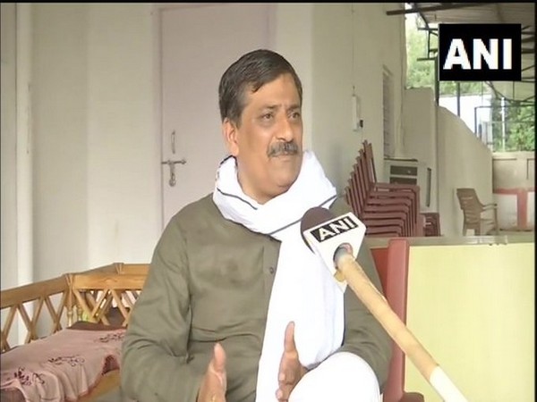 Bihar Minister Sanjay Jha speaking to ANI in Patna on Friday. Photo/ANI