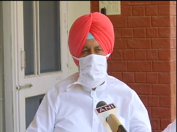 Punjab health minister Balbir Singh speaking to ANI on Friday. Photo/ANI