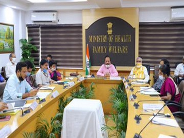 Union Minister of Health Dr Harsh Vardhan on Friday held a meeting with the Health Minister of Bihar on Friday.