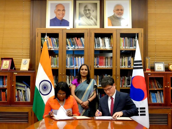 The agreement was signed in Seoul on Monday. (Picture credit: Embassy of India in Seoul/Twitter)