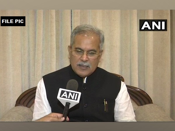 Chhattisgarh Chief Minister Bhupesh Baghel (File Photo/ANI)