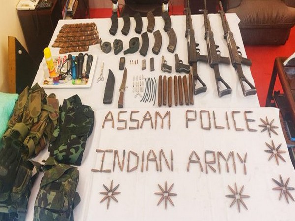 Assam Police Indian Army have apprehended 5 ULFA (I) cadre. 