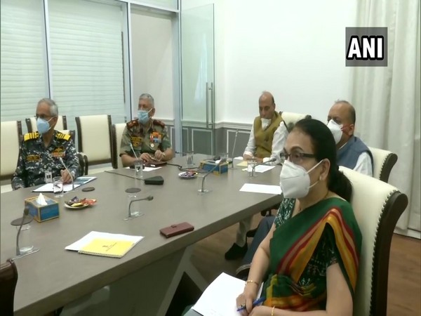 Rajnath Singh in his address appreciated the role of the Armed Forces for the assistance extended to the local civilian administration and preparatory measures taken to fight COVID-19.