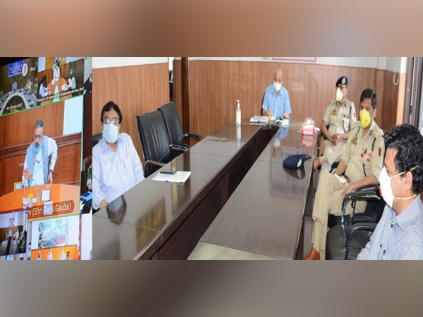 A video conference interaction with Chief Secretaries of all states and Union Territories