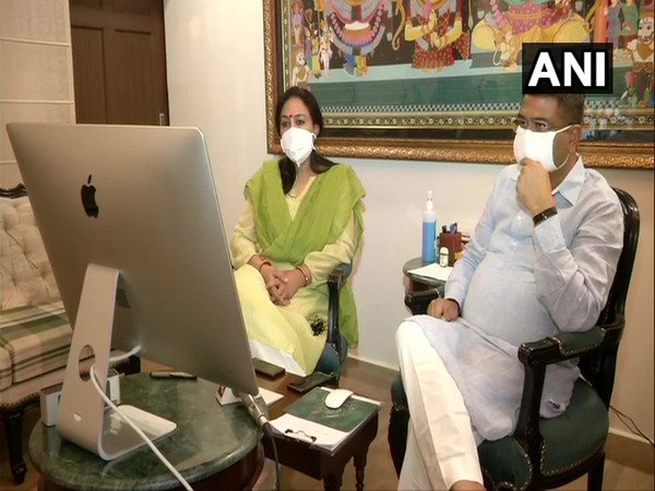 Dharmendra Pradhan holds talks with organisations of Odia society on Akshaya Tritiya. 