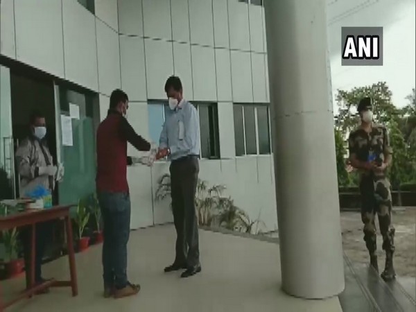 IMCT visited COVID-19 hospital in Purba Medinipiur on Monday.