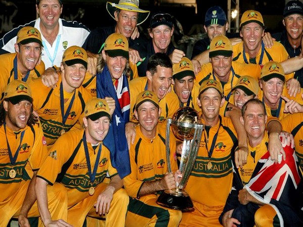 Australia's World Cup winning team in 2007 (Photo/ ICC Twitter)