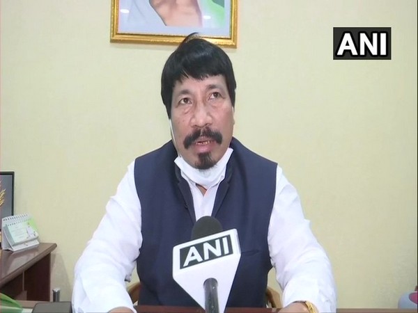 Assam Minister Atul Bora speaking to ANI on Thursday.