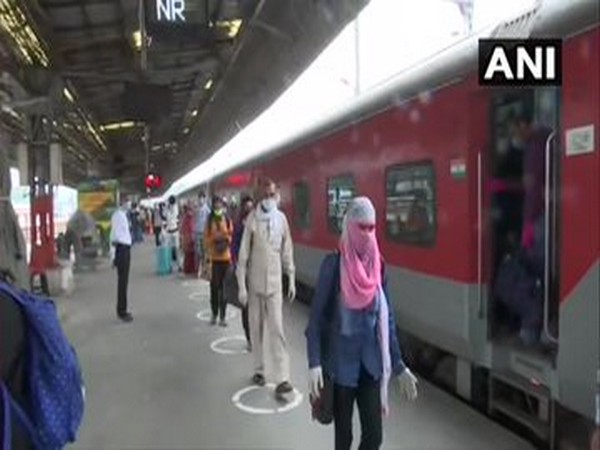 A visual from New Delhi Railway Station. Photo/ANI