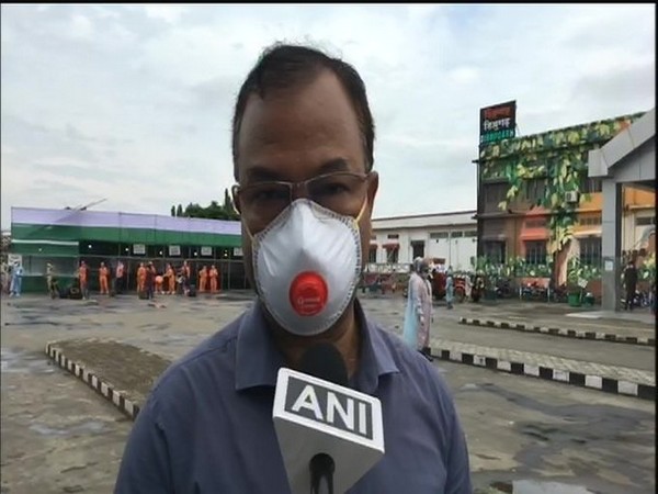 Nabajyoti Gogoi, Joint Director, Health, speaking to ANI on Thursday.  Photo/ANI