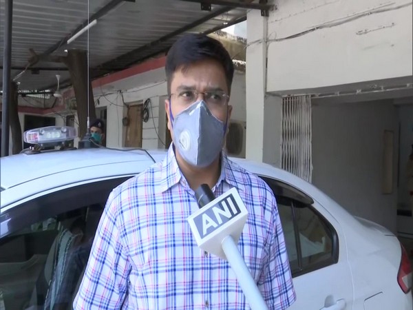 Arif Shaikh, Senior Superintendent of Police (SSP), Raipur speaking to ANI on Saturday (Photo/ANI)