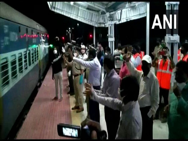 A visual from Ghatkesar railway station in Telangana. 