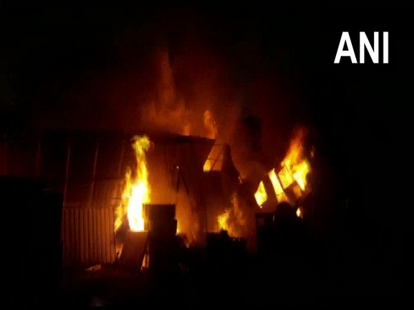 Fire breaks out at a factory in Nashik