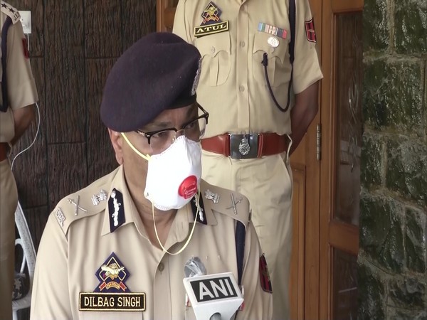 Jammu and Kashmir DGP Dilbag Singh (Photo/ANI)