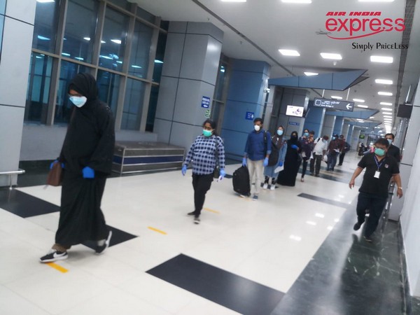 The flight landed at Kozhikode International Airport on Thursday.