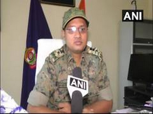 Dantewada SP Abhishek Pallav speaks to ANI on Friday [Photo/ANI]