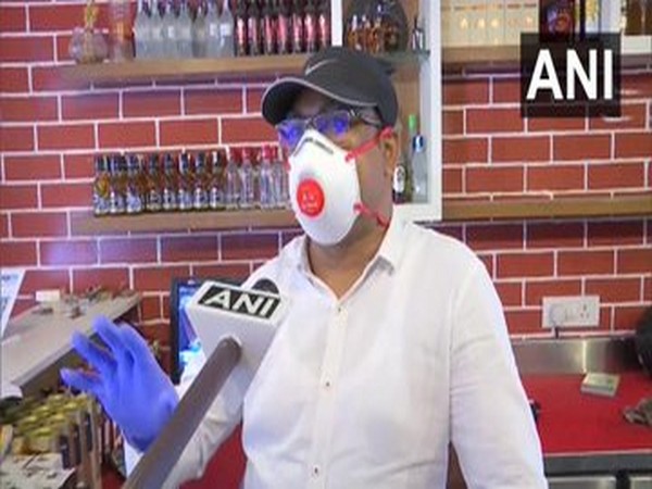 Venkatesh Babu, a Bengaluru-based bar owner speaking to reporters on Saturday. Photo/ANI