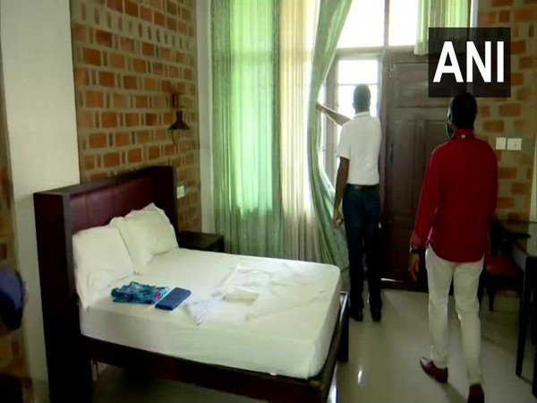 An institutional quarantine centre in the state capital.